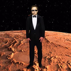 Elon Digital Trading Card #4184