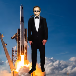 Elon Digital Trading Card #2748