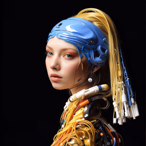 Robot with a Pearl Earring