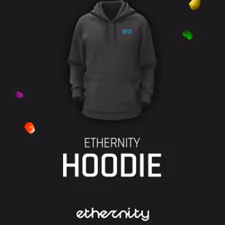 Ethernity Hoodie: Size Medium