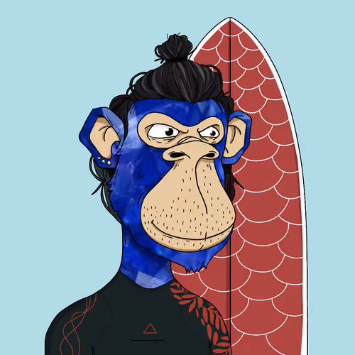 Chillin' Ape Surf Club #1020