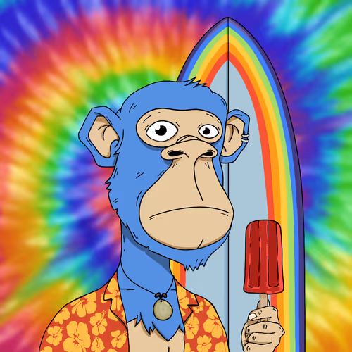 Chillin' Ape Surf Club #688