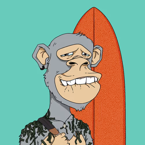 Chillin' Ape Surf Club #2089