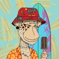 Chillin' Ape Surf Club #1055
