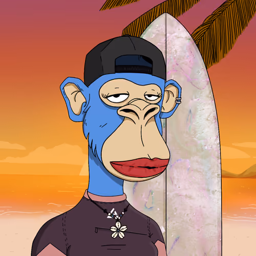 Chillin' Ape Surf Club #718