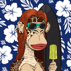 Chillin' Ape Surf Club #2492