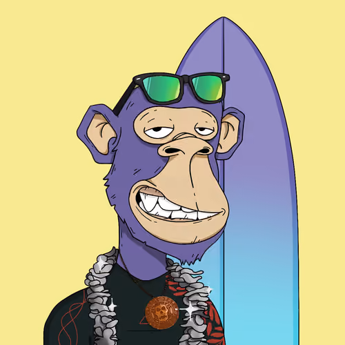 Chillin' Ape Surf Club #678