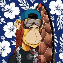 Chillin' Ape Surf Club #474