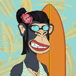 Chillin' Ape Surf Club #155