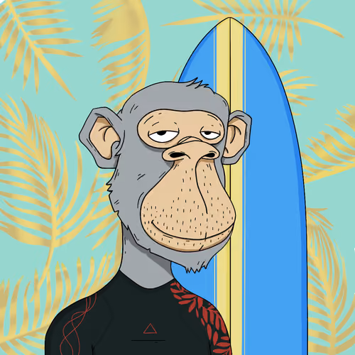 Chillin' Ape Surf Club #1615