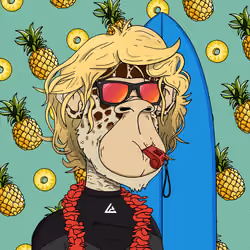 Chillin' Ape Surf Club #536