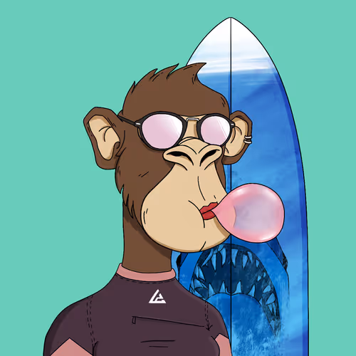 Chillin' Ape Surf Club #1008