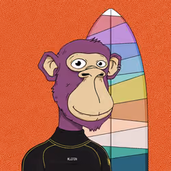 Chillin' Ape Surf Club #91