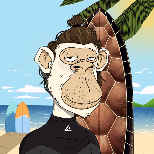 Chillin' Ape Surf Club #1104