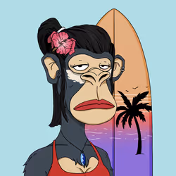 Chillin' Ape Surf Club #2155
