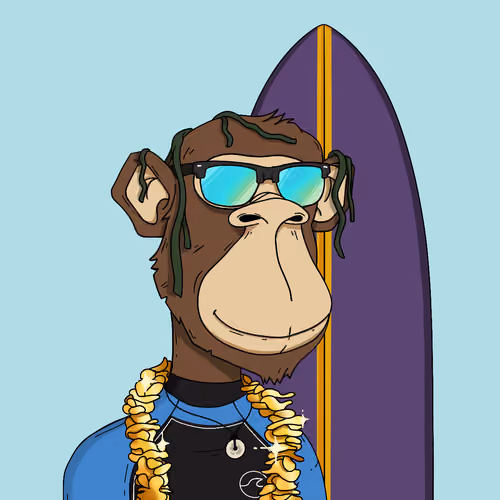 Chillin' Ape Surf Club #372