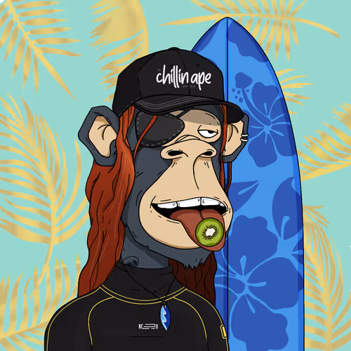 Chillin' Ape Surf Club #114