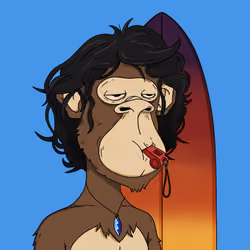 Chillin' Ape Surf Club #338
