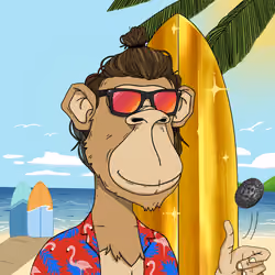 Chillin' Ape Surf Club #446