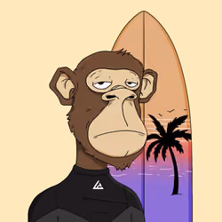 Chillin' Ape Surf Club #1185