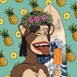 Chillin' Ape Surf Club #336