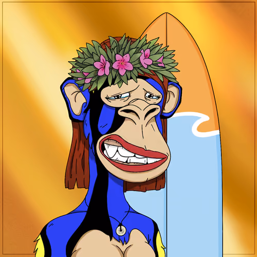 Chillin' Ape Surf Club #2424