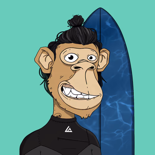 Chillin' Ape Surf Club #1051