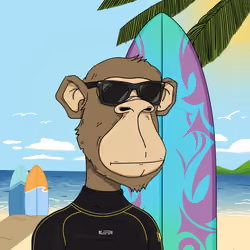 Chillin' Ape Surf Club #533