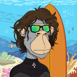 Chillin' Ape Surf Club #473