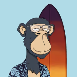 Chillin' Ape Surf Club #1853