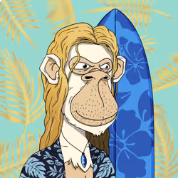 Chillin' Ape Surf Club #130