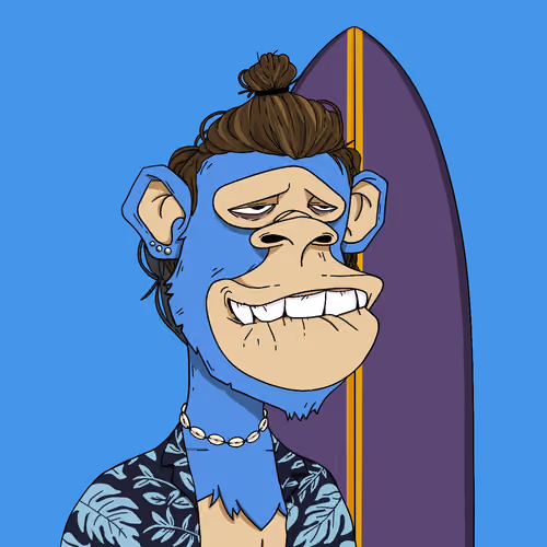 Chillin' Ape Surf Club #1628