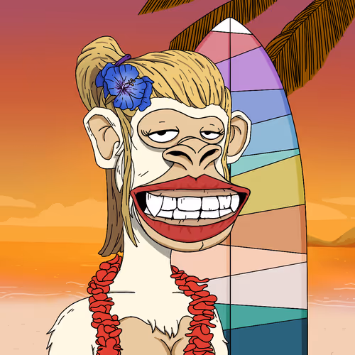 Chillin' Ape Surf Club #1398