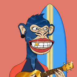 Chillin' Ape Surf Club #900