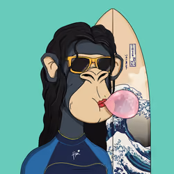 Chillin' Ape Surf Club #466