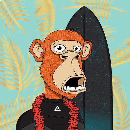 Chillin' Ape Surf Club #554
