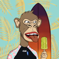 Chillin' Ape Surf Club #538