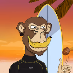 Chillin' Ape Surf Club #785