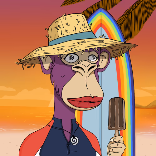Chillin' Ape Surf Club #1016