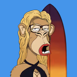 Chillin' Ape Surf Club #229