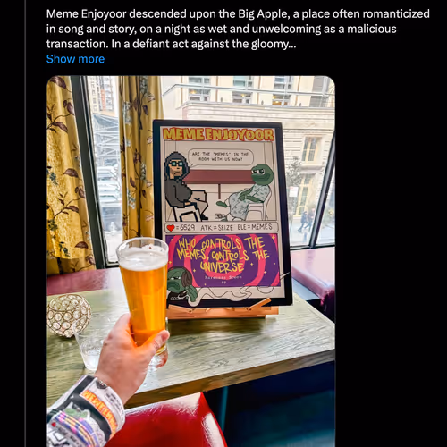 Are the ‘memes' in the room with us now?