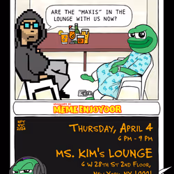 Are the 'Maxis' in the lounge with us now? (NFT NYC 2024)
