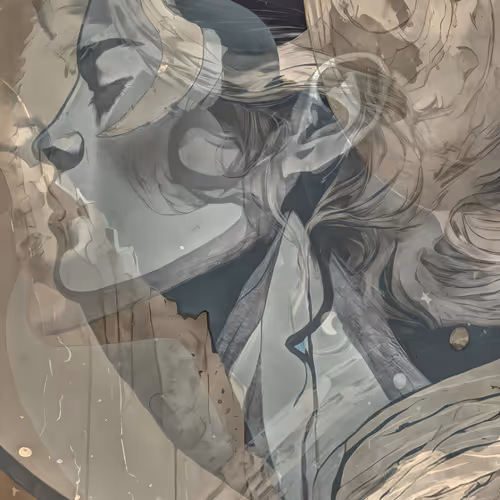 The Woman Sleeping On The Moon
