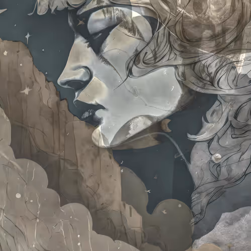 The Woman Sleeping On The Moon