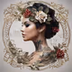 Lady with Tattoo