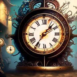 Mysterious Clock-#3
