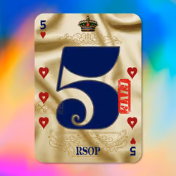 Royal Society Card #6886