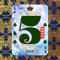 Royal Society Card #4976
