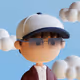 3496