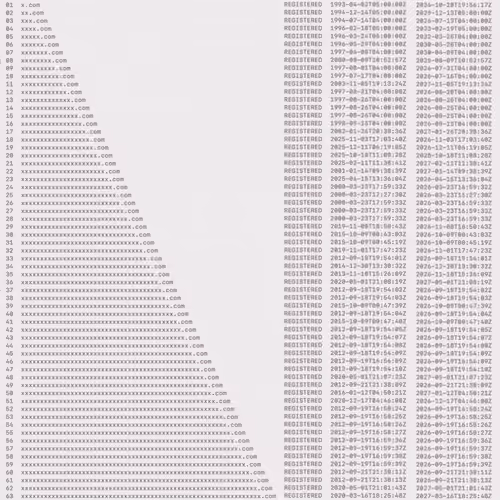 X